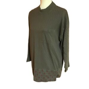 Vintage 80s Izod paisleys top